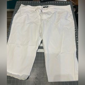 Womens Chaps white pants